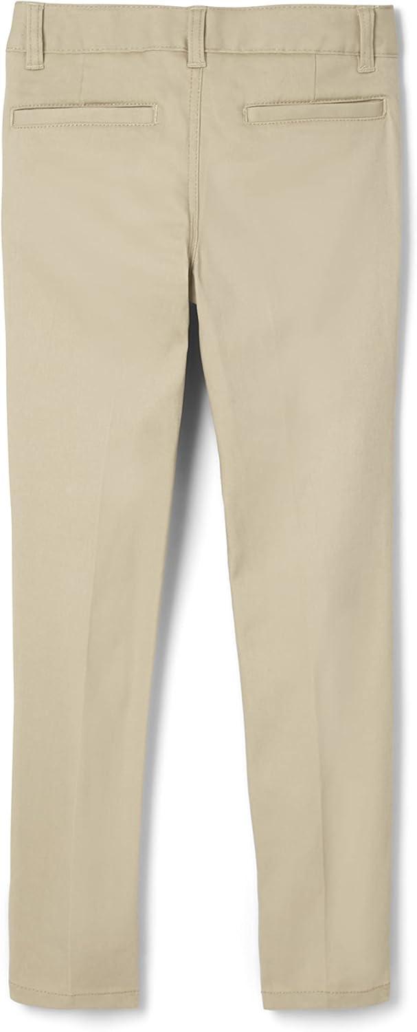 imageFrench Toast Girls Slim Fit Stretch Twill PantKhaki