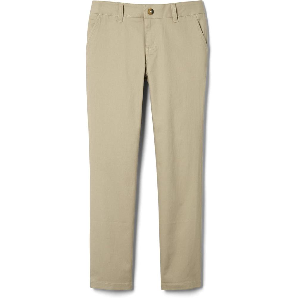 imageFrench Toast Girls Straight Leg PantKhaki