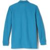 French Toast Boys Pique Polo School Uniform Shirt with Long Sleeves for Boys and Girls(Teal)