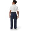 French Toast Boys Pull-On Relaxed Fit School Uniform Pant (Standard & Husky)(Navy)