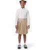French Toast Girls’ Pleated Skirt(Khaki)