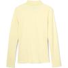 French Toast Girls Plus Size’ Uniform Long Sleeve Polo with Picot Collar (Standard & Plus)(Yellow)
