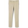 French Toast Girls’ Slim Fit Stretch Twill Pant(Khaki)