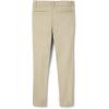 French Toast Girls’ Slim Fit Stretch Twill Pant(Khaki)