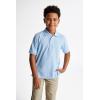 French Toast Kids’ Pique Polo (Standard & Husky)(Light Blue)