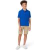 French Toast Kids’ Pique Polo (Standard & Husky)(Royal)