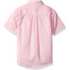 French Toast Little Boys’ Short Sleeve Oxford Dress Shirt(Pink)