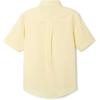 French Toast Little Boys’ Short Sleeve Oxford Dress Shirt(Yellow)