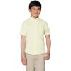 French Toast Little Boys’ Short Sleeve Oxford Dress Shirt(Yellow)