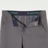 French Toast Men’s Moisture Wicking Flat Front Stretch Microfiber Performance Short(Grey)