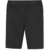 French Toast Women’s Teen and Juniors’ Stretch Twill Bermuda Shorts(School Uniform Black)