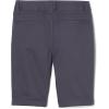French Toast Women’s Teen and Juniors’ Stretch Twill Bermuda Shorts(School Uniform Grey)