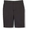 imageFrench Toast Mens Moisture Wicking Flat Front Stretch Microfiber Performance ShortBlack