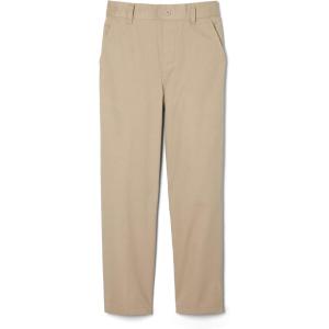 French Toast Boys Pull-On Relaxed Fit School Uniform Pant (Standard & Husky)(Khaki)