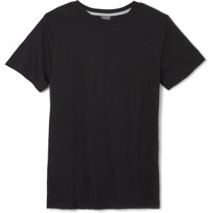 French Toast Boys Short Sleeve Crewneck Tee T Shirt(Black)