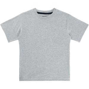 French Toast Boys Short Sleeve Crewneck Tee T Shirt(School Heather Grey)