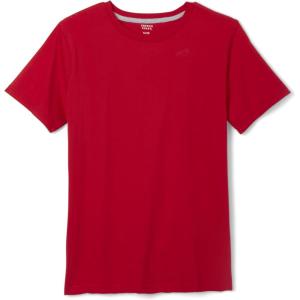 French Toast Boys Short Sleeve Crewneck Tee T Shirt(True Crimson Heather)