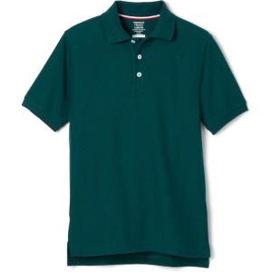 French Toast Kids’ Pique Polo (Standard & Husky)(Hunter Green)