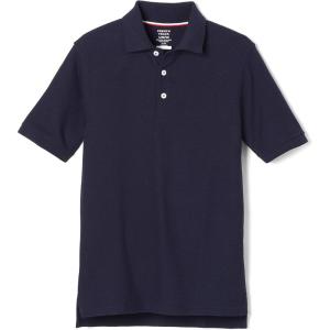 French Toast Kids’ Pique Polo (Standard & Husky)(Navy)