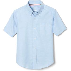 French Toast Little Boys’ Short Sleeve Oxford Dress Shirt(Light Blue)