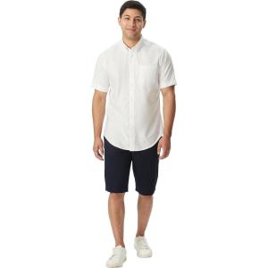 French Toast Little Boys’ Short Sleeve Oxford Dress Shirt(White)