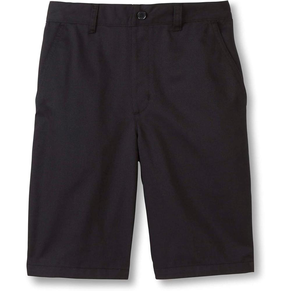 imageFrench Toast Boys Elastic Back Shorts School Uniform for KidsBlack New