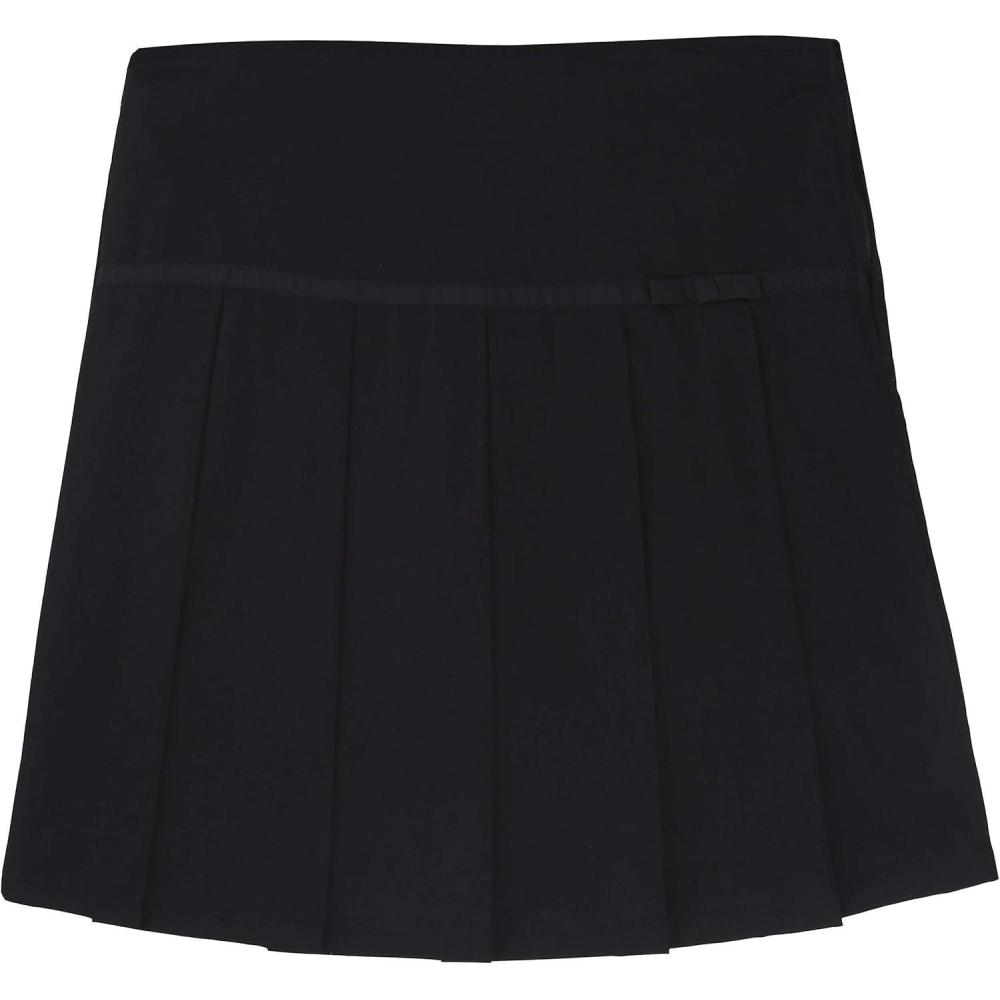 imageFrench Toast Little Girls Pleated Scooter with RibbonBlack