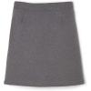 French Toast Big Girls’ Front Pleated Skirt with Tabs(Heather Gray)