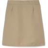French Toast Big Girls’ Front Pleated Skirt with Tabs(Khaki)