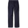 French Toast Boys Adaptive Seated Straight Leg Stretch Twill Pant with Thigh Pocket(Navy)
