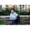 French Toast Boys’ Adjustable Waist Relaxed Fit Twill Pant (Standard, Slim & Husky)(Navy)