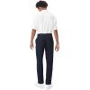 French Toast Boys’ Adjustable Waist Straight Fit Stretch Twill Chino Pant(Navy)