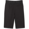 French Toast Boys’ Adjustable Waist Stretch Flat Front Shorts (Standard & Husky) for School Uniform(Black)