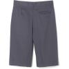 French Toast Boys’ Adjustable Waist Stretch Flat Front Shorts (Standard & Husky) for School Uniform(Heather Gray)