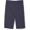 French Toast Boys’ Adjustable Waist Stretch Flat Front Shorts (Standard & Husky) for School Uniform(Navy)