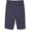 French Toast Boys’ Adjustable Waist Stretch Flat Front Shorts (Standard & Husky) for School Uniform(Navy)