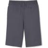 French Toast Boys’ Elastic Back Shorts School Uniform for Kids(Heather Gray)