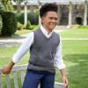 French Toast Boys Long Sleeve Oxford Shirt (Standard & Husky) Button Down Shirt(Yellow)