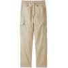 French Toast Boys’ Pull-On Straight Fit Twill Cargo Pant(Khaki)