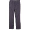 French Toast Boys’ Relaxed Fit Twill Pant with Adjustable Waist in Standard Slim and Husky(Heather Gray)