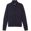 French Toast Boys’ Zip Front Sweater(Navy)