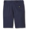 French Toast Girls Adjustable Waist Flat Front Shorts, Uniform Navy, 16 Husky