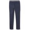 French Toast Girls Pull On Skinny Fit Stretch Pants with Elastic Waist and Pockets, School Uniform for Kids(Navy)