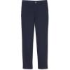 French Toast Girls’ Pull-On Straight Fit Stretch Twill Pant(Bootcut Navy)