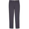 French Toast Girls’ Pull-On Straight Fit Stretch Twill Pant(School Uniform Grey)