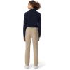 French Toast Girls’ Pull-On Straight Fit Stretch Twill Pant(School Uniform Khaki)