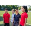 French Toast Girls’ Short Sleeve Stretch Pique Polo Shirt(Navy)