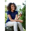 French Toast Toddler Girls Short Sleeve Peter Pan Collar Polo(Navy Blue)