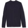 French Toast Unisex Anti-pill V-neck (Standard & Husky) School Uniform Cardigan Sweater(Navy)