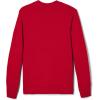 French Toast Unisex Anti-pill V-neck (Standard & Husky) School Uniform Cardigan Sweater(Red)